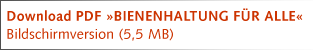 Download pdf Bienenhaltung für alle Bildschirmversion